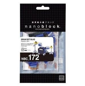 Nanoblock Drum Set Blue