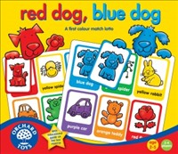 Red Dog, Blue Dog (Orchard Toys)