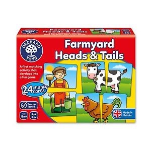 Farmyard Heads and Tails (Orchard Toys)
