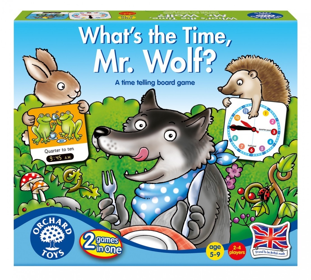 What's the Time, Mr. Wolf? (Orchard Toys)