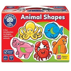 *Animal Shapes (Orchard Toys)
