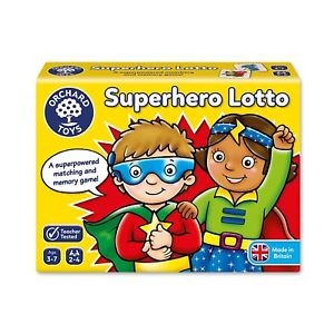 Superhero Lotto (Orchard Toys)