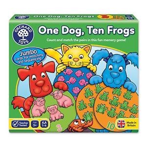 *One Dog, Ten Frogs Game