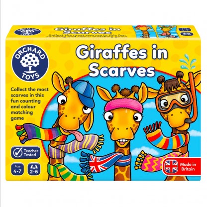 Giraffes in Scarves (Orchard Toys)