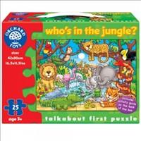 Who's In The Jungle (Orchard Toys)