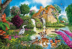 Puzzle 500pcs The Old Watermill (Jigsaw)