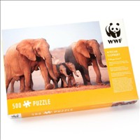 African Elephant (500 Piece WWF Jigsaw)