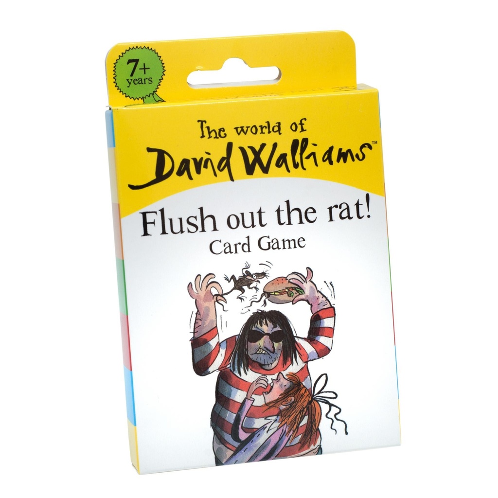 Card Game Flush out the Rat World of David Walliams