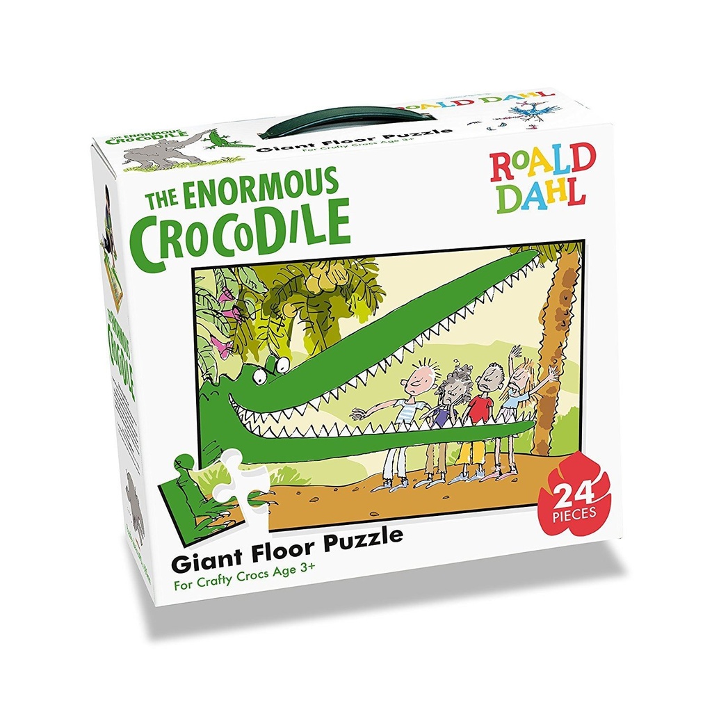 Floor Puzzle Enormous Crocodile 24pcs (Jigsaw)