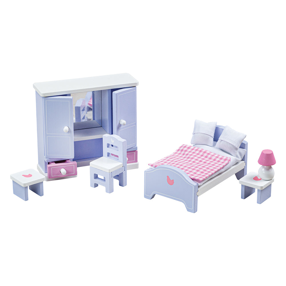 Bedroom (Doll's Furniture) (Tidlo)