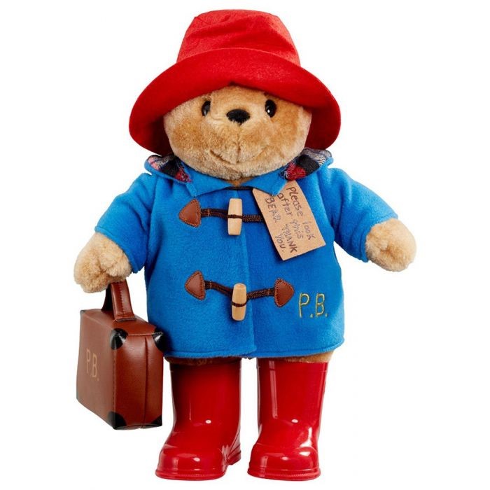 Paddington Bear with Boots and Case Large