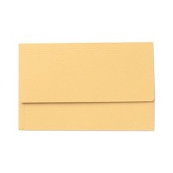 Document Wallet Yellow DW250-YLWZ Exacompta