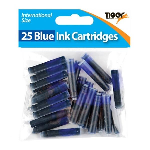 Ink Cartridges 25pk Blue Carded
