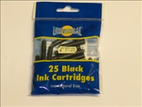 Ink Cartridges Black 25 pack carded Tiger