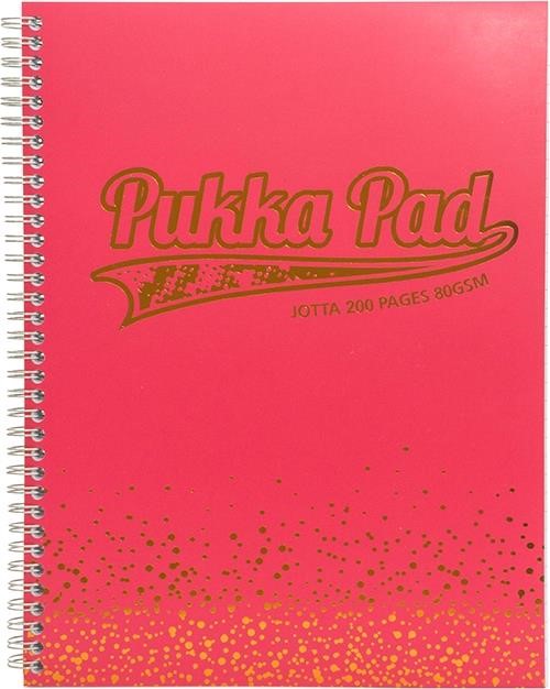 Pukka Pad A4 200pg 80gsm Blush Jotta Notepad Coral