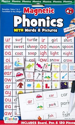 Magnetic Phonics With Words and Pictures