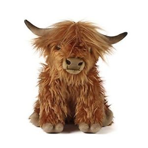 Plush Highland Cow Large with Sound