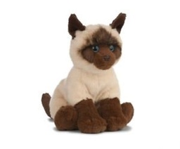 [5037832312174] Floppy Siamese cat Plush