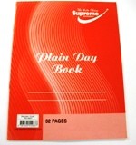 [5391505550837] PLAIN DAY BOOK 40 PG Plain Copy SUPREME