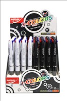 [5391515235410] 3 Colour Pen Black White 516D Supreme