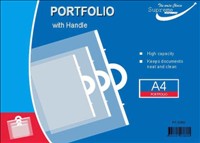 [5391521018380] [Available 2026] Portfolio With Handle A4 Plastic Supreme