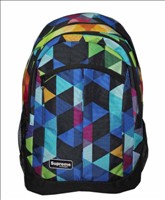 [5391528793747] Backpack Assorted Coloured Triangles Supreme