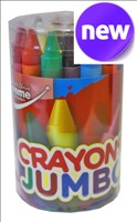 [5391530580809] Jumbo Crayons 24pk CY-0809 Supreme