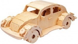 [5425004731739] Gepettos Workshop Car 3D Puzzle (Jigsaw)