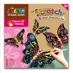 [6920773313180] Scratch Art 4 Magic Butterflies