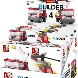 [6938242953638] Building Blocks Builder Fire Sluban