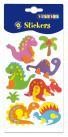 [7394311915751] Sticker Pack Puffy Assorted Fish Dinosaur Butterfly