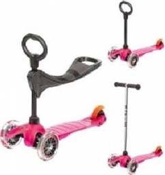 [7640108564375] Mini Micro Scooter With Seat Pink MM0085