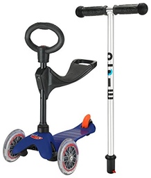 [7640108564382] Mini Micro Scooter With Seat Blue