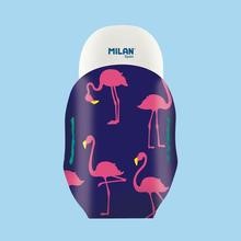 [8414034610302] Eraser display pouch flamingos 1012 Milan