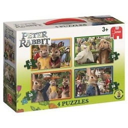 [8710126194768] Puzzle Peter Rabbit 4 puzzles in Suitcase (Jigsaw)