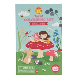 [9341736007842] Colouring Set - Forest Faries