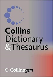 [9780007196012] Collins Gem Dictionary and Thesaurus