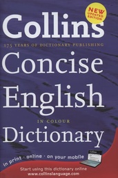 [9780007261123] COLLINS CONCISE ENGLISH DICTIONARY