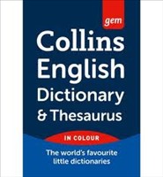 [9780007324934] COLLINS GEM DICTIONARY AND THESAURUS