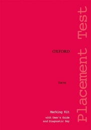 [9780194309066] Oxford Placement Tests 1 Marking Kit