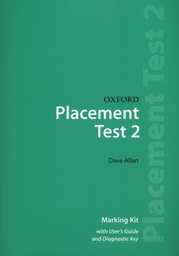 [9780194309073] Oxford Placement Tests 2 Marking Kit