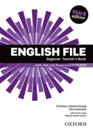 [9780194501507] English File Beginner Teacher's Book with Test and Assessment CD-ROM