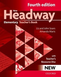 [9780194769112] Headway Elementary A1-A2 Teacher's Book + Teacher's Resource Disc