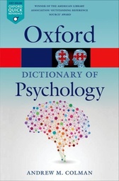 [9780199657681] Dictionary of Psychology 4th Edition