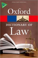 [9780199669868] Oxford Dictionary of Law
