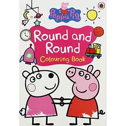 [9780241415276] Peppa Pig - Round and Round - Colouring Book
