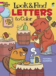 [9780486487021] Look and Find Letters to Color (Dover Coloring Books) (Paperback)
