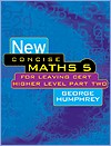 [9780717133444] [OLD EDITION] x[] NEW CONCISE MATHS 5 