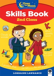 [9780717181742] Over The Moon - Skills Book 2nd Class