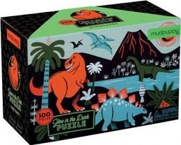 [9780735345720] Puzzle Glow in the Dark Dinosaurs 100pc (Jigsaw)